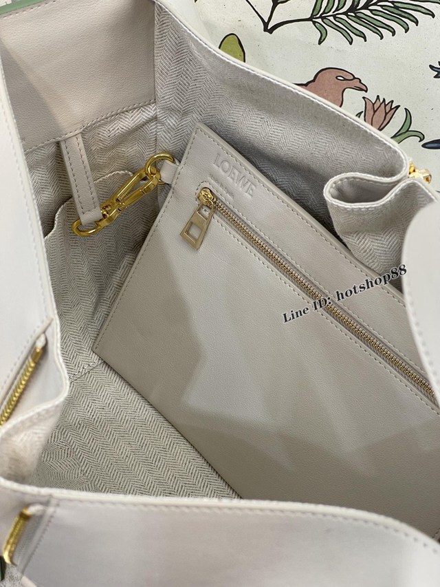 Loewe專櫃新顏色女包吊床包 羅意威經典小牛皮Hammock bag手提肩背包 10166 lyw1222